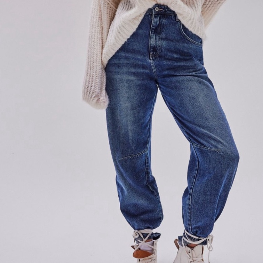 We The Free Augusta Barrel Jeans NWT